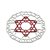 Kasditor disc rotor 140mm, red, alloy spider/SUS disc 