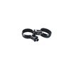 Seat post bottle cage clamp 30,9mm, black, 6061AL