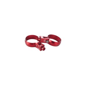 Seat post bottle cage clamp 31,6mm, red, 6061AL
