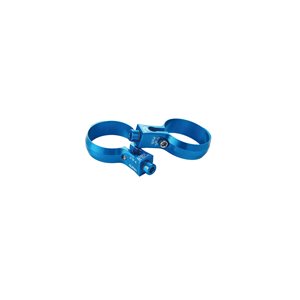 Seat post bottle cage clamp 31,6mm, blue, 6061AL