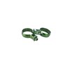 Seat post bottle cage clamp 31,6mm, green, 6061AL