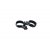 Seat post bottle cage clamp 34,9mm, black, 6061AL