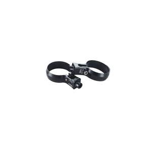 Seat post bottle cage clamp 34,9mm, black, 6061AL