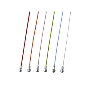 Road brake cable, white, 1,7m