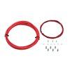 Shifter housing & wire kit, red