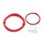 Shifter housing & wire kit, red
