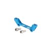 X7 disk brake adaptor blue, IS160-PM160