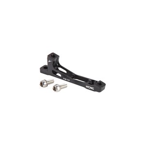 X7 disk brake adaptor black, PM160-PM180
