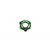 Center lock Adaptor green, XC, 6061AL