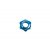 Center lock Adaptor blue, XC, 6061AL