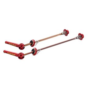 Road Grooving skewers with TI Axle, red 