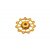 Jockey wheel ultra 10T, gold, SS bearing