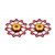 Jockey wheel ultra (pair), 10T red, SS bearing