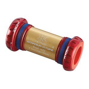 ROAD BB for SHIMANO, red, 68mm BSA