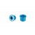 Chainring bolts ROAD, blue, SPB0014 