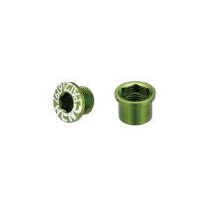 Chainring bolts MTB, green, SPB0013 