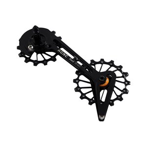 Jockey wheel system SRAM, SUS, Black, for Shimano 10S/11S, 14+16T with SUS bearing