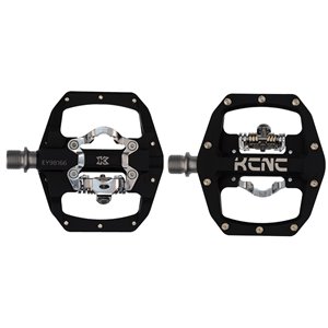 KCNC FR TRAP Clipless Pedal, black, dual side, CroMo Spindle, 184g