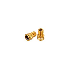 Valve adaptor, gold, French to US