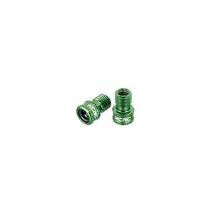 Valve adaptor, green, French to US