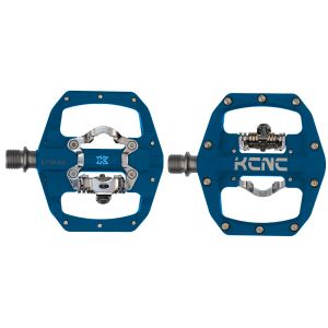 KCNC FR TRAP Clipless Pedal, blue, dual side, CroMo Spindle, 184g