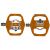 KCNC FR TRAP Clipless Pedal, orange, dual side, CroMo Spindle, 184g