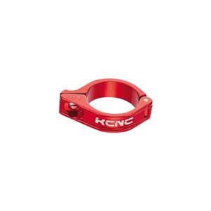 Front derailleur clamp 31,8mm, red 3°