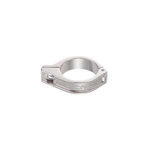 Front derailleur clamp 34,9mm, 0° silver