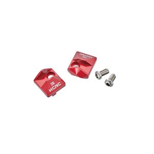 Front derailleur mount cover red
