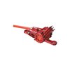SECTOR PM/IS X7 Disc brake Set, red, 160/160mm, 