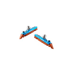 Brake shoe blue with red standard Brakepads, for CB1/3/4/7/10/11/12 and compatibel with Shimano