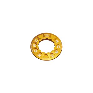 Disc brake lockring gold, for Shimano Center lock