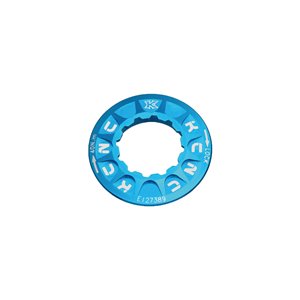 Disc brake lockring blue, for Shimano Center lock