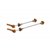 Z6 KQR-skewer MTB gold 