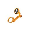 Cycling computer holder, gold, for Garmin