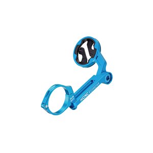 Cycling computer holder, blue, for Garmin