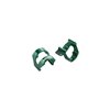 Cable housing clips, green* (10 pcs)