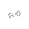 Cable housing clips, silver (10 pcs)