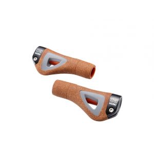 TPR Grips, Cork brown color grip only, w/o barends 
