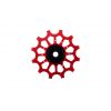 NOW8 ILARON NW 12T Best Pulley, red-black, AL7075-T6