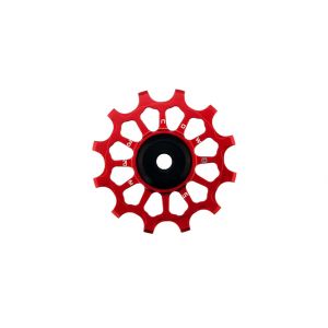NOW8 ILARON NW 12T Best Pulley, red-black, AL7075-T6