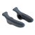Ergonomic bar end, bluish black