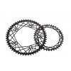 K4 chainring ROAD, black, 50T, 110BCD-5arm/6mm Thickness 