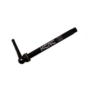 KQR10 Road QR Through axle skewers, Ø12mmx120, M12*P1.5*13mm,for E-thru(Front), Black