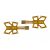 KCNC Slim Road Kyrex Platform Pedal, SS/TiN Spindle, gold, 