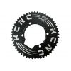 Rotex, Black, Shimano 11S 4arm 110bcd-50T, Chainring for Road