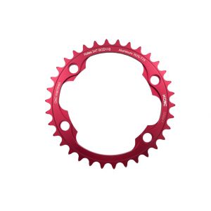 Rotex, Red, Shimano 11S 4arm 110bcd-39T, Chainring for Road 