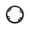 Rotex, Black, Shimano 11S 4arm 110bcd-36T, Chainring for Road