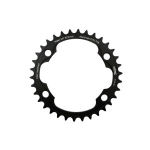 Rotex, Black, Shimano 11S 4arm 110bcd-34T, Chainring for Road 