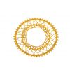 K6 oval chainring ROAD gold, 50T, 110BCD-5arm/6mm thickness 